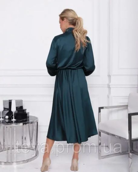 Платье для женщин цвет зеленый размер S FI_000511 | Зображення 2