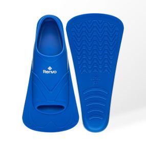 Короткі ласти для тренування в басейні Renvo Bustelo із закритою п'ятою Синій 32-34 (SF110-04 32-34)