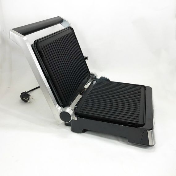 Бытовые электрические грили и барбекю, Электрогриль контактный складной прижимной QI-33 | Зображення 4