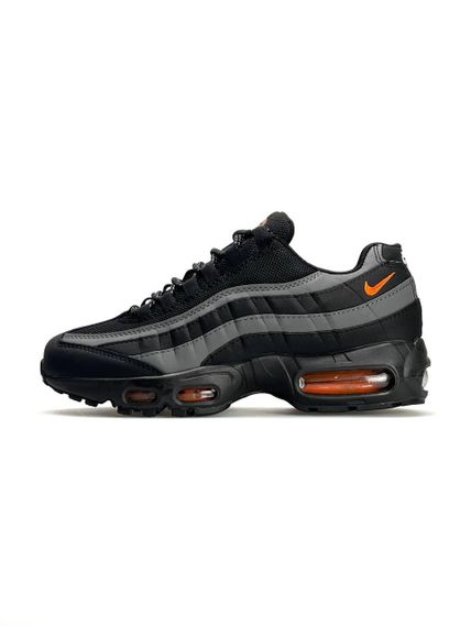 Кроссовки Air Max 95 Black Grey Orange, Вьетнам | Зображення 4