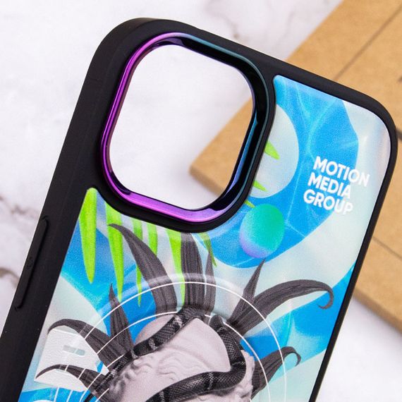 TPU+PC чохол Funny pictures with MagSafe для Apple iPhone 12 Pro Max (6.7") | Зображення 4