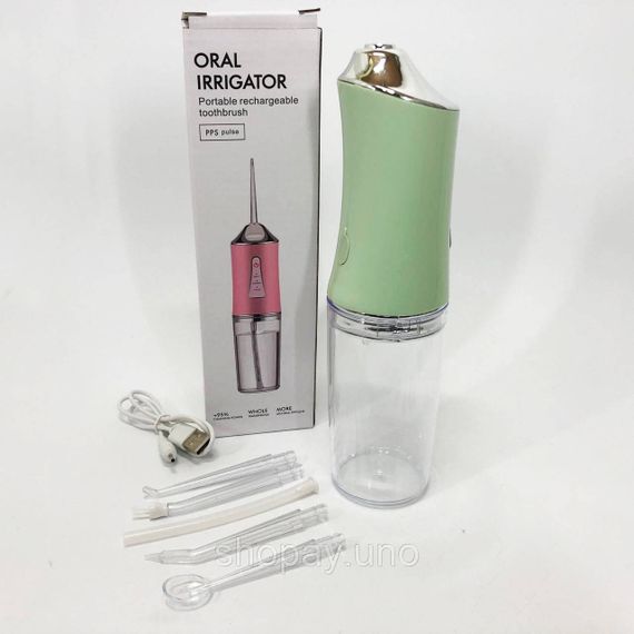 Ирригатор с аккумулятором для дома Oral, Ирригатор для тщательной очистки полости рта TE-90 | Зображення 1