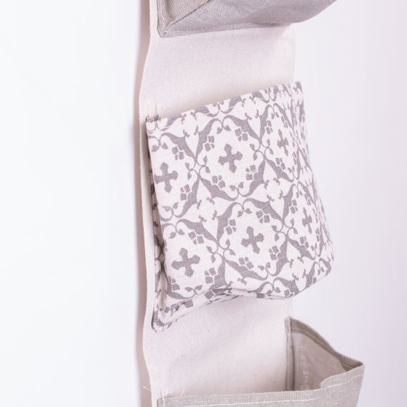 Підвісний органайзер на 5 відділень 20×58 (см)  Сірий HP-41-13G | Зображення 3