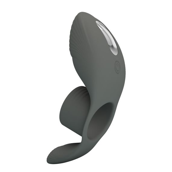 Ерекційне кільце - Pretty Love Master Ring Cock Ring Black Sex Aura | Зображення 2