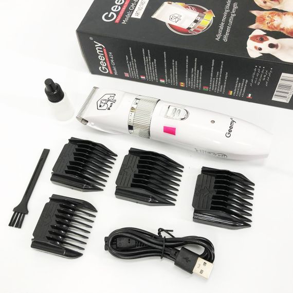 Машинка для стрижки собак с регулировкой длины, Машинка для стрижки шерсти у домашних животных JO-83 | Зображення 6