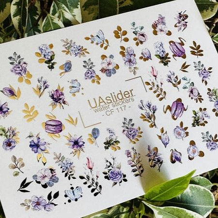 Фольгированый слайдер UAslider CF 117 на водяной основе (7x10см)