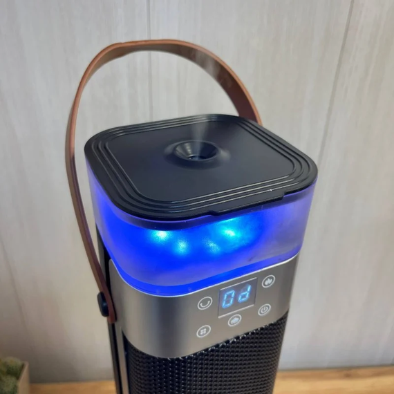 Тепловентилятор обігрівач із зволожувачем Portable Fan Heater HQN218-28QD | Зображення 1