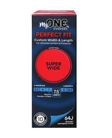 Презервативы MyONE Super Wide 10 шт, картонная коробка Sex Aura