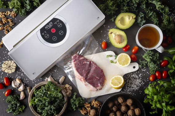 Вакуумный упаковщик Adler AD 4503 вакууматор для продуктов 130 Вт | Зображення 7