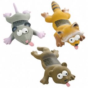 Flamingo Road Kill Mouse Fox Bear іграшка для собак, 25 см