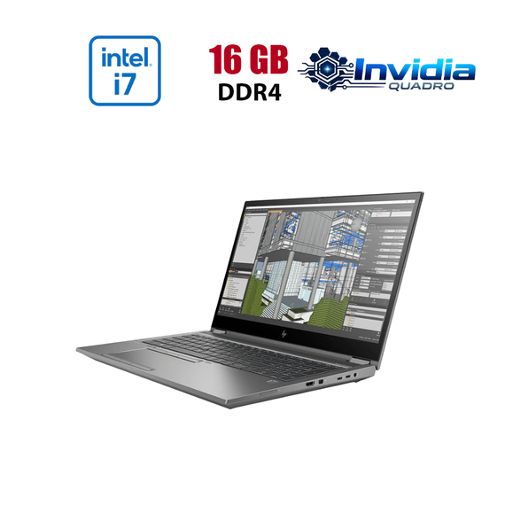 Мобільна робоча станція HP zBook Fury 15 G8 / 15.6" (1920x1080) IPS / Intel Core i7-11800H (8 (16) ядер по 2.3 - 4.6 GHz) / 16 GB DDR4 / 480 GB SSD / nVidia Quadro RTX A2000, 4 GB GDDR6, 192-bit / WebCam б/в