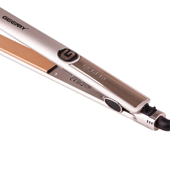 Утюжок для волосся Gemei GM-416 з турмаліновим покриттям білий | Зображення 6