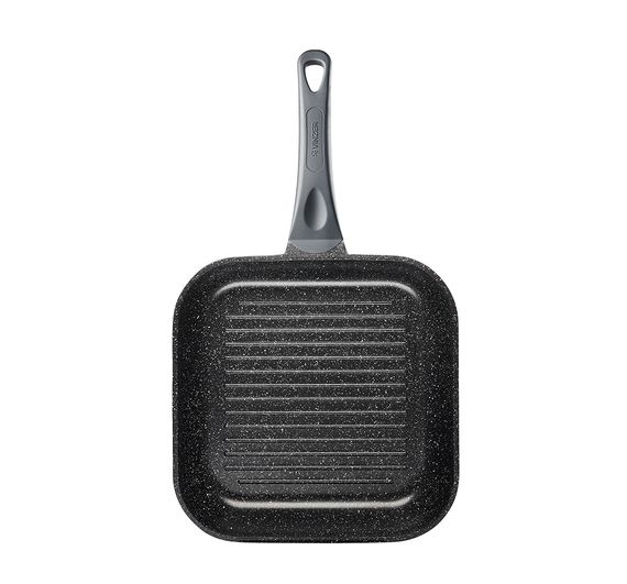 Сковорода гриль Vinzer Nitro Induction Line VZ-50454 28х28 см чорна