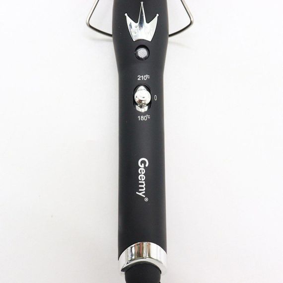 Плойка для завивки волос пять волн  Geemy GM-2933, 65Вт / Керамические щипцы для укладки волос с регулятором | Зображення 7