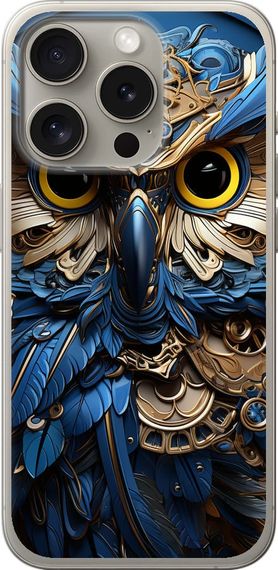 Чехол на iPhone 15 Pro Сова v2 "5649u-3096-17620"