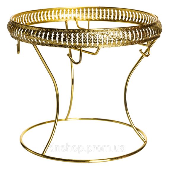 Суповой сервиз на 6 персон супница 2 (л) на подставке с бульонницами 400 (мл) тарелки для супа Белый с золотом FM-A23-2 | Зображення 3