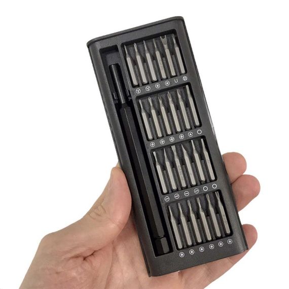 Набір магнітних викруток 24в1 в кейсі, Torx Hex Precision DIY / Магнітні біти для ремонту телефонів / Міні викрутки | Зображення 6