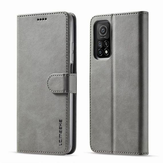Чохол книжка iMeeke для Xiaomi Redmi Note 11 4G / 11s / Note 12s колір Сірий