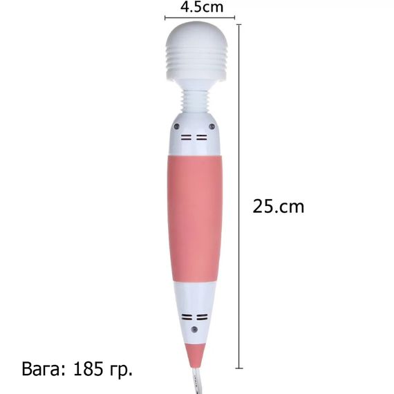 Потужний вібромасажер Fairy з живленням від мережі 220 V | Зображення 6