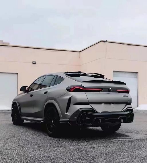Комплект обвеса с капотом Carbon V2 (2018-2022) для BMW X6 G06 2019- гг | Зображення 1