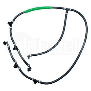 Шланг обратки топлива Mercedes Benz Sprinter OM642 06-18 / W639 OM642 06-14, AutoTechteile, 110 0704, MFL1135