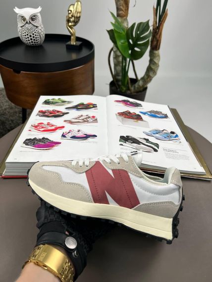 Кросівки New 327 Grey White Red , В'єтнам B4196 40 25,5 | Зображення 4