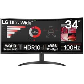 Монитор LG 34WR50QK-B