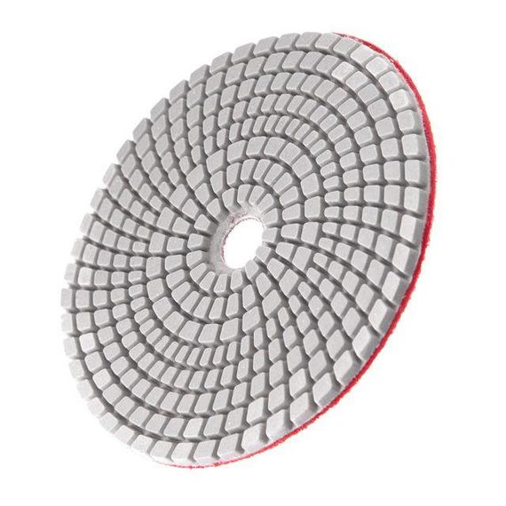 Коло алмазне шліфувальне гнучкий на липучці 125 мм P300. INTERTOOL BT-0933 | Зображення 3