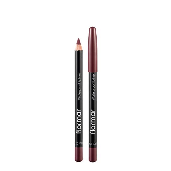 Водостойкий карандаш для губ Flormar 231, Berry Stain