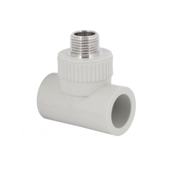Тройник PPR Blue Ocean 25х1/2"х25 НР