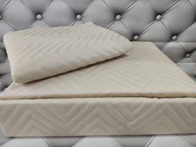 Покрывало летнее (250х260см) с наволочками (50х70см) So Sweet Bej Полиэстер