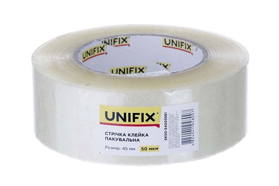 Скотч пакувальний SK50-54005561-500 500 м (50 мкм) UNIFIX SK50-540055611