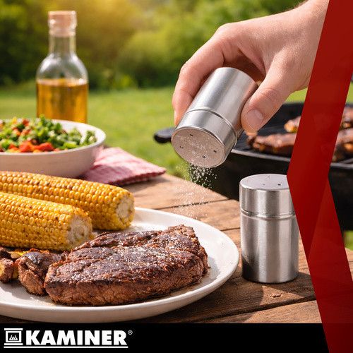 Набір для гриля Kaminer 27433 26 предметів, неіржавка сталь, валіза | Зображення 8