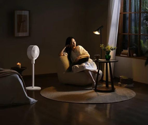 Вентилятор Xiaomi Mijia Circulation Fan + (перехідник на EU розетку) | Зображення 5