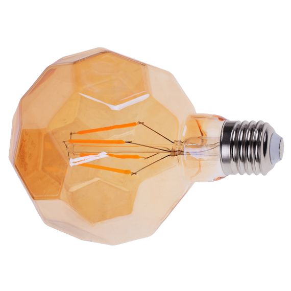 Лампа светодиодная LED 6W E27 COG WW LB Amber 220V | Зображення 4