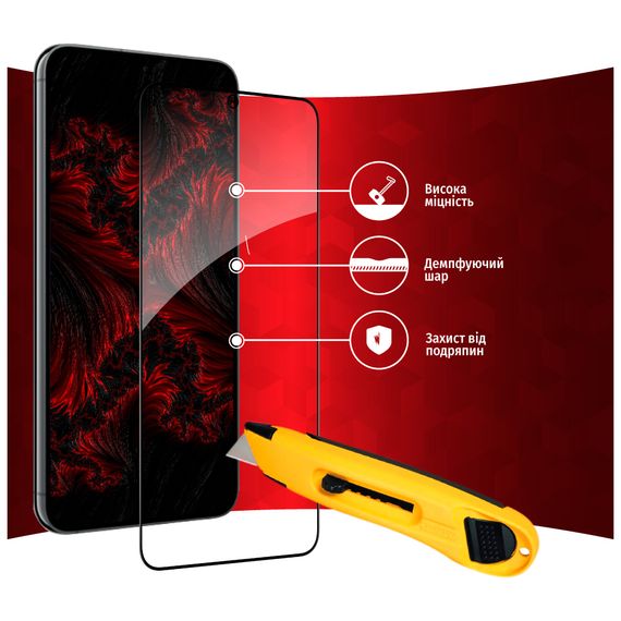 Скло захисне Intaleo Full Glue Samsung S23 Plus (1283126559716) | Зображення 3
