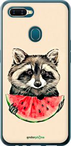 Чохол на Oppo A5S Єнотик з кавуном "4605t-1892-2448"