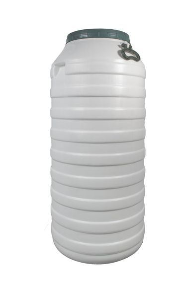 Бидон 120л широкая горловина емкость для вина и воды пищевая бочка | Зображення 1