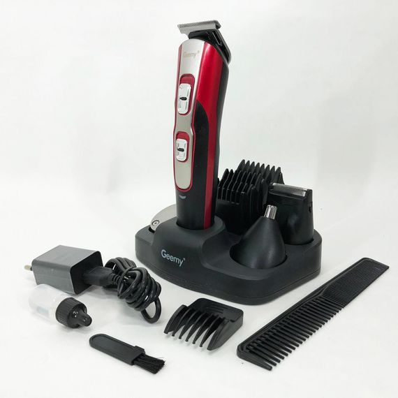 Электрическая машинка для стрижки GEMEI GM-592 | Бритва для бороды | Бритва триммер LA-689 для мужчин | Зображення 2