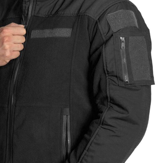 Флісова кофта тактична MFH «Combat» Black | Зображення 7