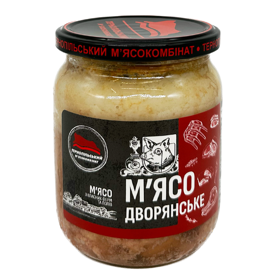 Мясо «Дворянское» Тернопольский мясокомбинат 500 г