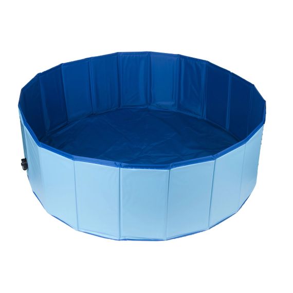 Уличный Бассейн Для Собак Большой Складной Охлаждающая Ванна Каркасная Виниловая Раскладная Для Домашних Животных 100 см | Зображення 5