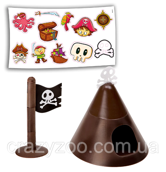 Клітка для хом'яків Ferplast Criceti 9 Pirates чорна 46х29.5х23 см 57009061 | Зображення 8