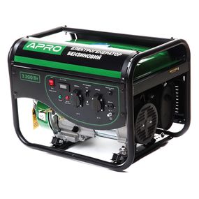 Генератор бензиновый 4-х тактный 3.0/3.2 кВт (ручной запуск) APRO