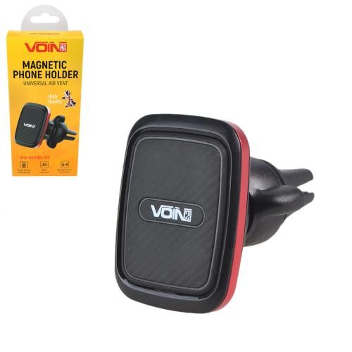 Тримач мобільного телефону VOIN UHV-5007BK/RD магнітний на дефлектор