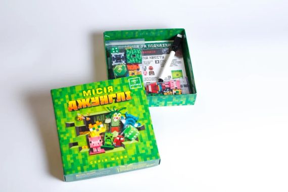Настольная игра Квест в коробке: Миссия Джунгли (Серия Minecraft) | Зображення 5