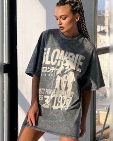 Футболка жіноча з принтом повсякденна L Чорний