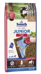 Bosch HPC Junior with Lamb & Rice Сухой корм корм для щенков с чувствительным пищеварением 15 кг