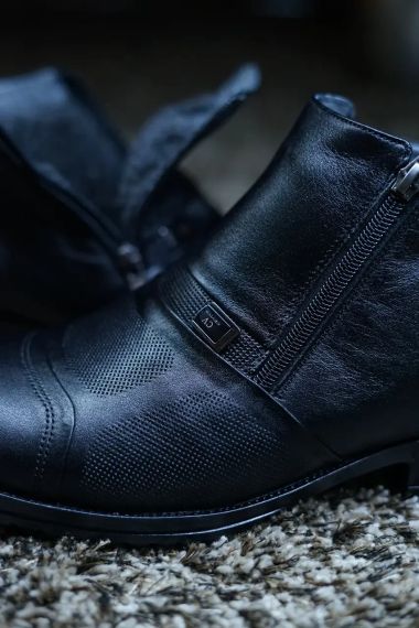 Черевики чоловічі Cevivo чорні 40 розмір | Зображення 1