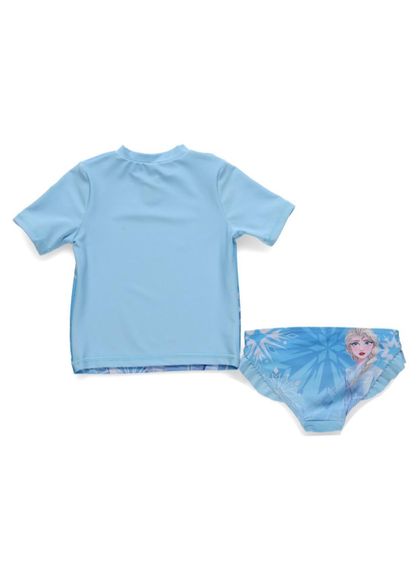 Дитячий костюм для купання для дівчинки C&A 98-104 см Блакитний (260314124B) | Зображення 1